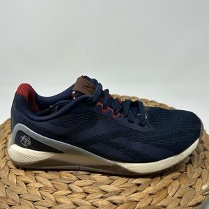 REEBOK Nano X1 Training Running Shoes Navy Foundation Size 7.5